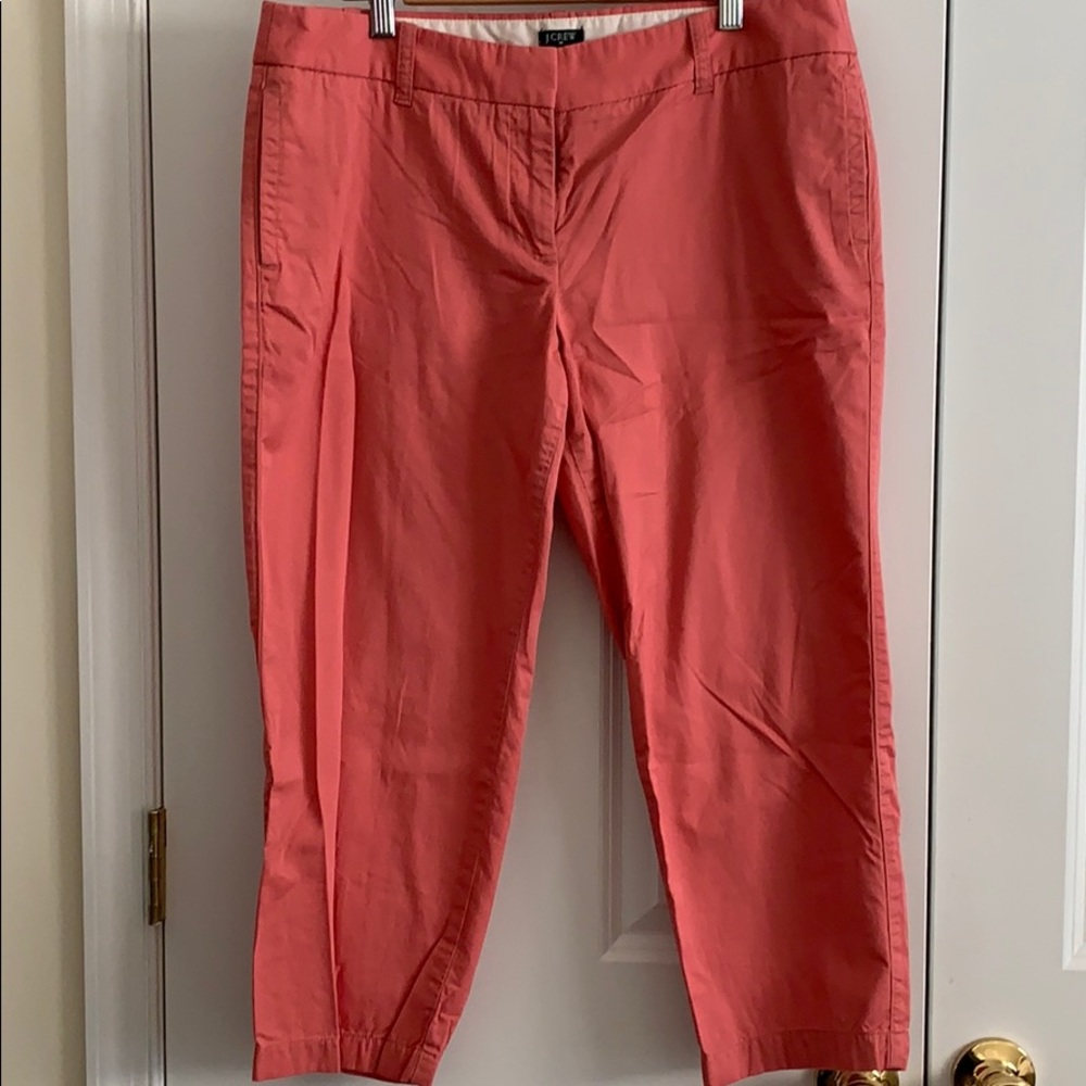 J Crew City Fit Capri pants